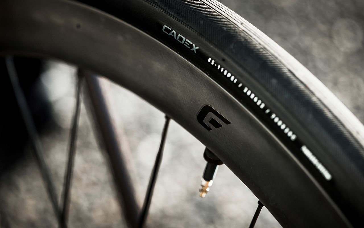 A closer look at the Cadex Race Tubeless tyres