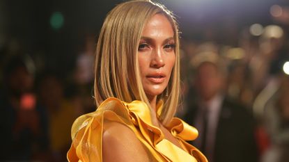  Jennifer Lopez attends the "Hustlers" premiere during the 2019 Toronto International Film Festival at Roy Thomson Hall on September 07, 2019 in Toronto, Canada.