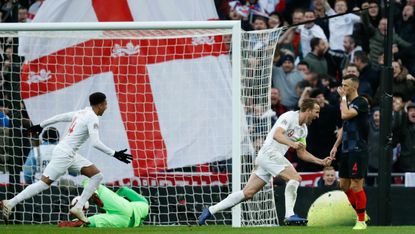 England captain Harry Kane made a goal and scored one against Croatia