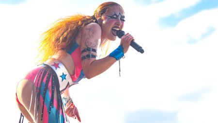 Chappel Roan during the Lollapalooza Music Festival at Grant Park in Chicago, Illinois