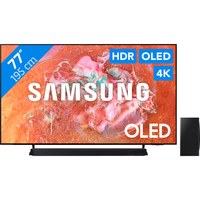 Samsung OLED 4K 77S85D (2024) + Soundbar (Samsung HW-Q800D) van €2.198 voor €1.869