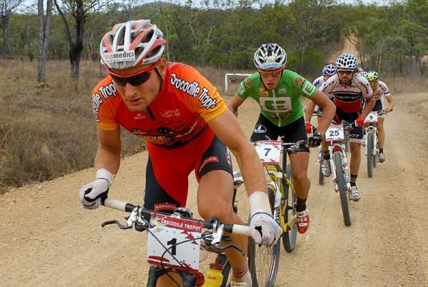 Urs Huber (St&ouml;ckli Pro Team) attacks