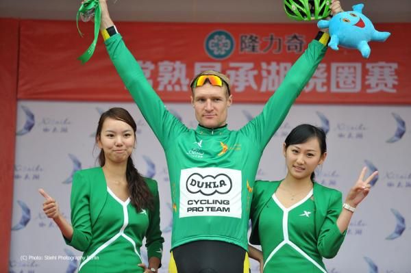 Alois Kankovsky won the points classification in the 2012 Tour of Taihu Lake
