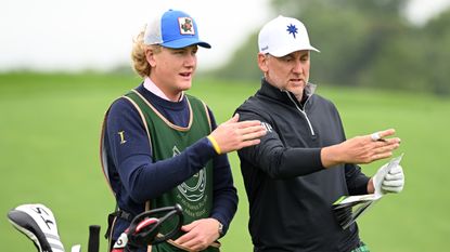 Luke and Ian Poulter at the 2022 JP McManus Pro-Am 