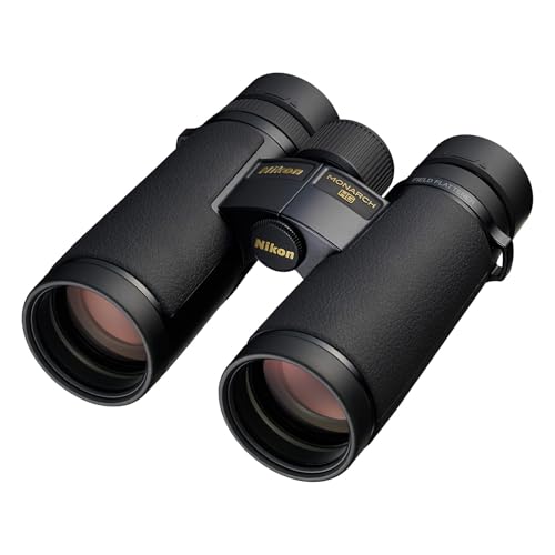 Nikon Monarch Hg 10x42mm Binocular - Wide Field of View, Bright Multicoated Lenses, High-Definition Viewing - Lightweight Waterproof Fogproof Outdoor Nature Observation Binoculars (16028)