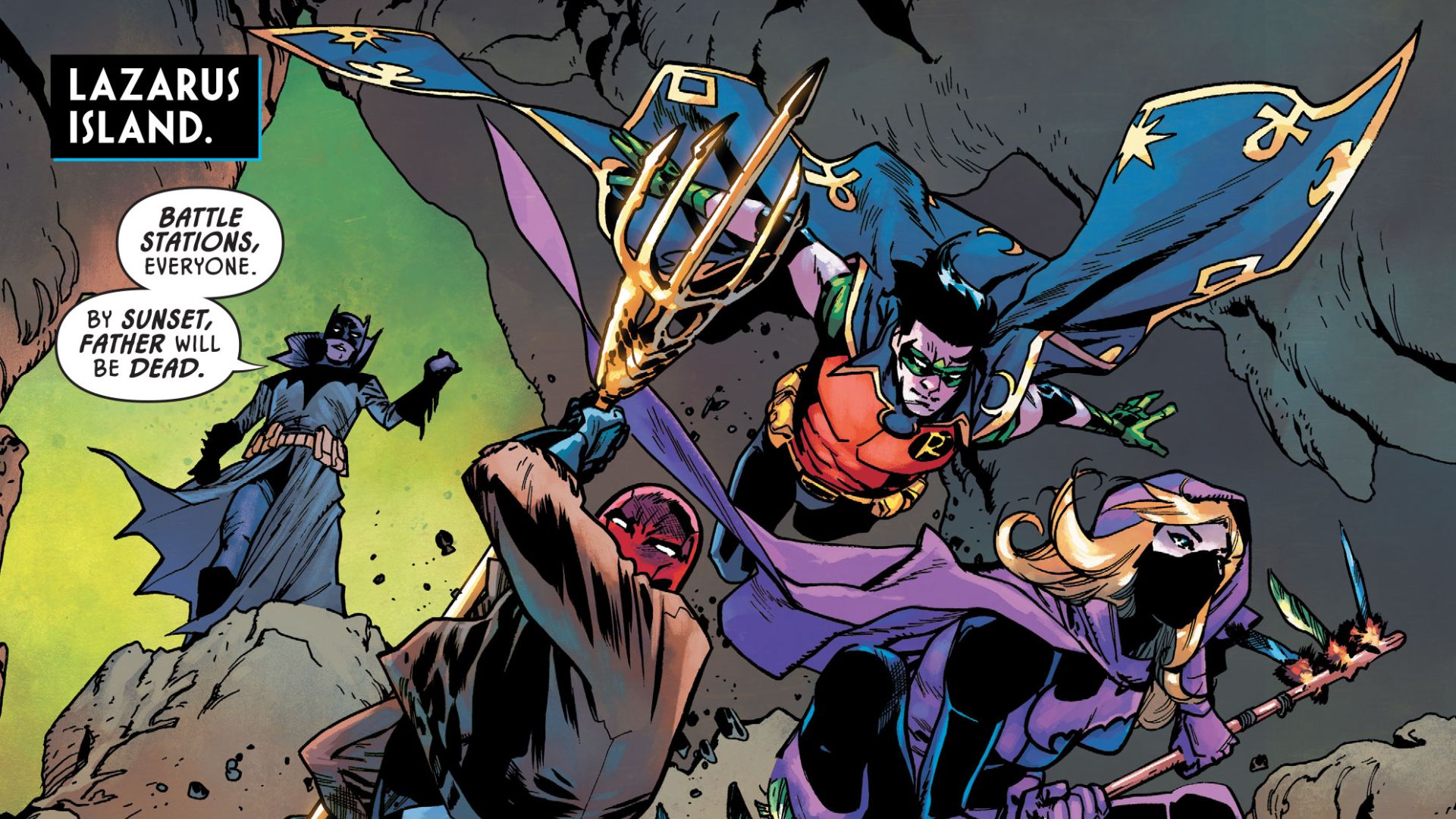 The mystically armed Robins hunt their mentor in Batman vs. Robin #3  preview | GamesRadar+