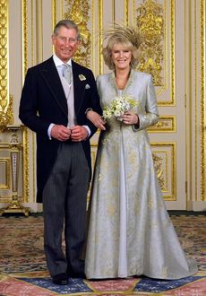 United in love and purpose: Charles and Camilla on their wedding day in April 2005. (Photo by Hugo Bernand/ROTA/Anwar Hussein Collection/Getty Images)