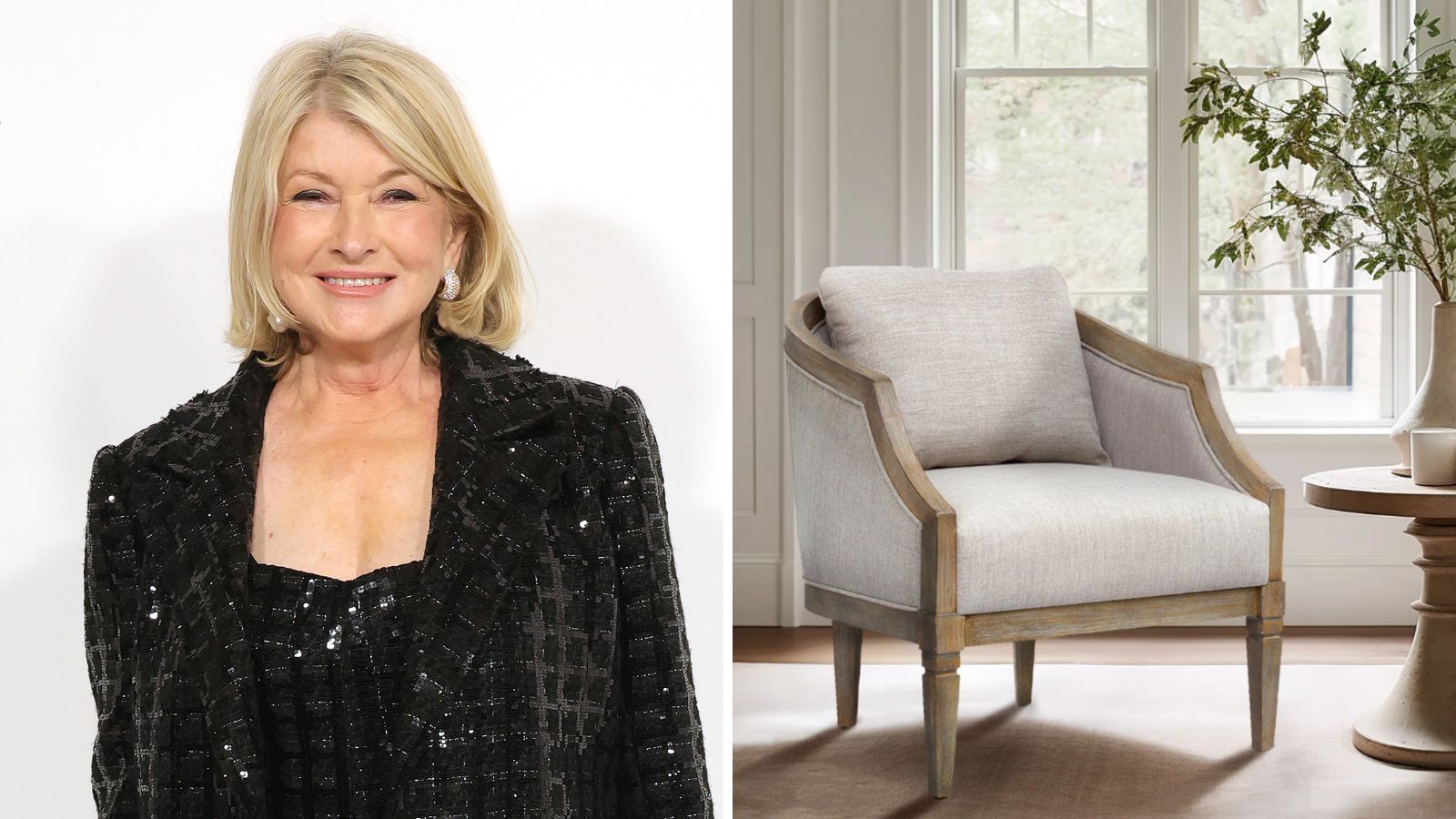 Martha Stewart / Neutral chair