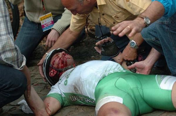 Casper was the worst off after the first crash