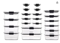 Rubbermaid 44-Piece Brilliance Food Storage Container Set