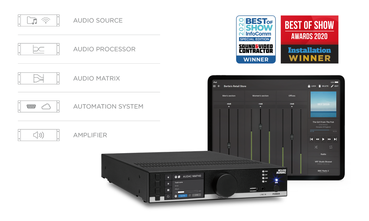 Audac MFA Series All-in-One Solution