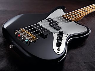 The Modern Player Jaguar Bass's combination of Precision and Jazz pickups offers versatility - and punch