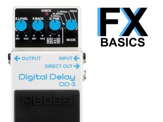 Delay pedals have several controls and are extremely versatile