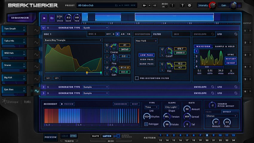 The MicroEdit page.
