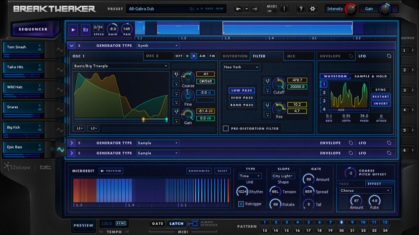 The MicroEdit page.