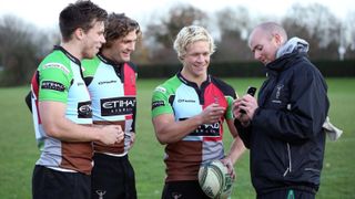 Harlequins' players and coaches explain how they use the Note II on the field