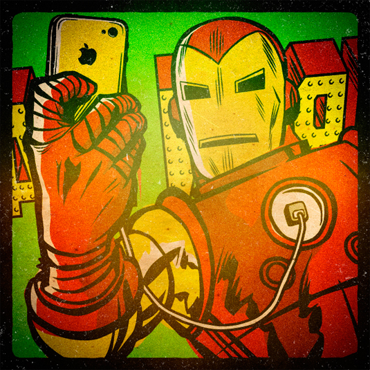 superhero selfies