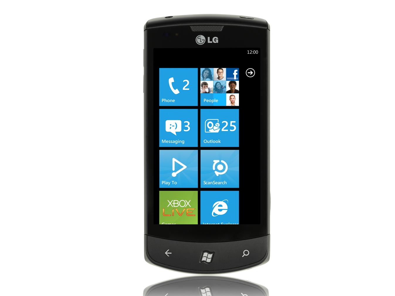 LG&#039;s Optimus 7 - a launch phone for Windows Phone 7