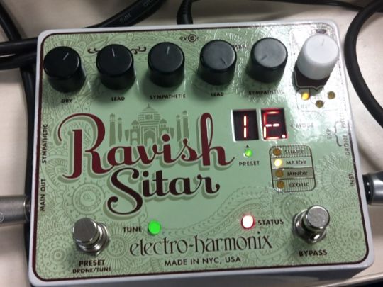 VIDEO: Electro-Harmonix Ravish Sitar hands-on demo | MusicRadar