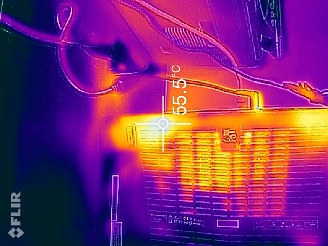 MSI GT72S Load Temperatures - Bottom-Right Exhaust