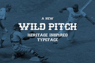 Free font: Wild Pitch