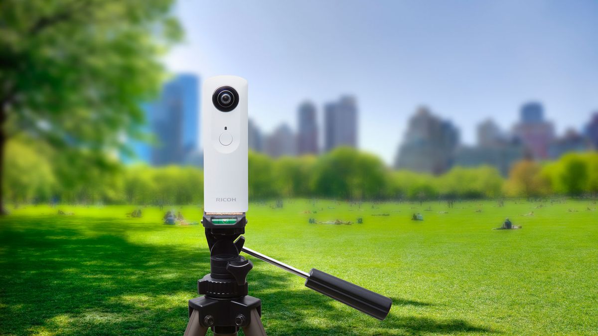 Ricoh Theta M15 360 Degree Spherical Panorama Camera, Pink