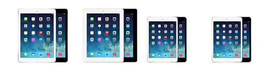 A variety of iPads are now available, not to mention smartphones, hybrids and other tablets