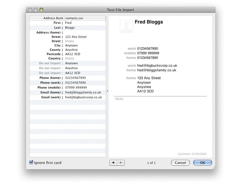 Get more from your OS X Address Book TechRadar