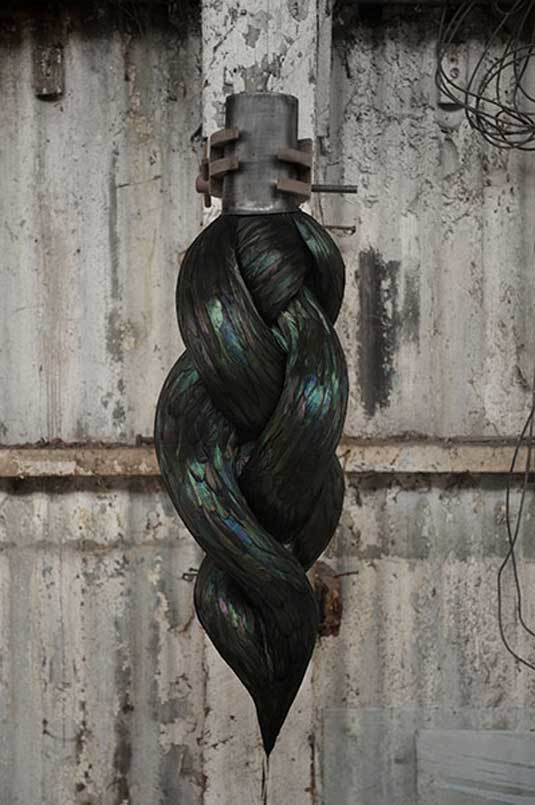 Sculptures that blend with nature