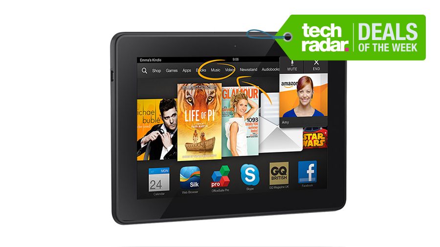 TechRadar's Deals of the Week Save £25 on ANY Kindle Fire tablet
