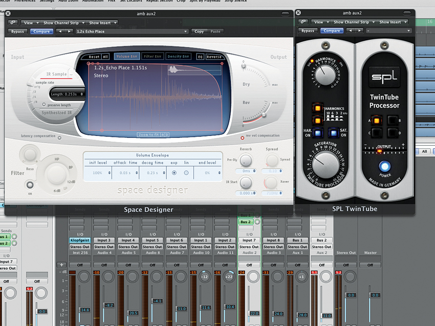 Adding reverb