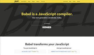 ES6: Babel transpiler