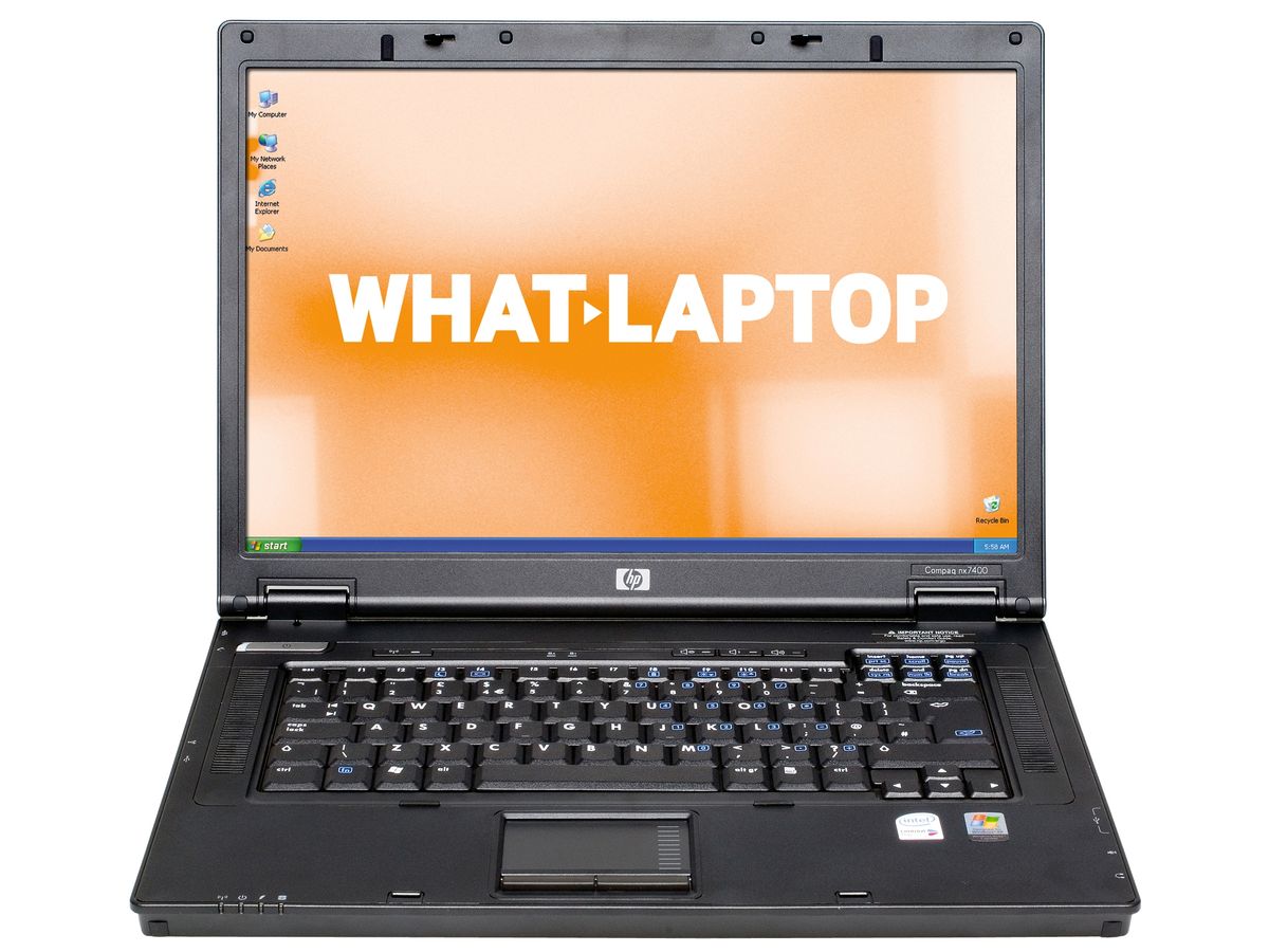 Hp compaq nx7400 установка windows 7