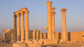 Something missing? Palmyra as UNESO photographed it last week