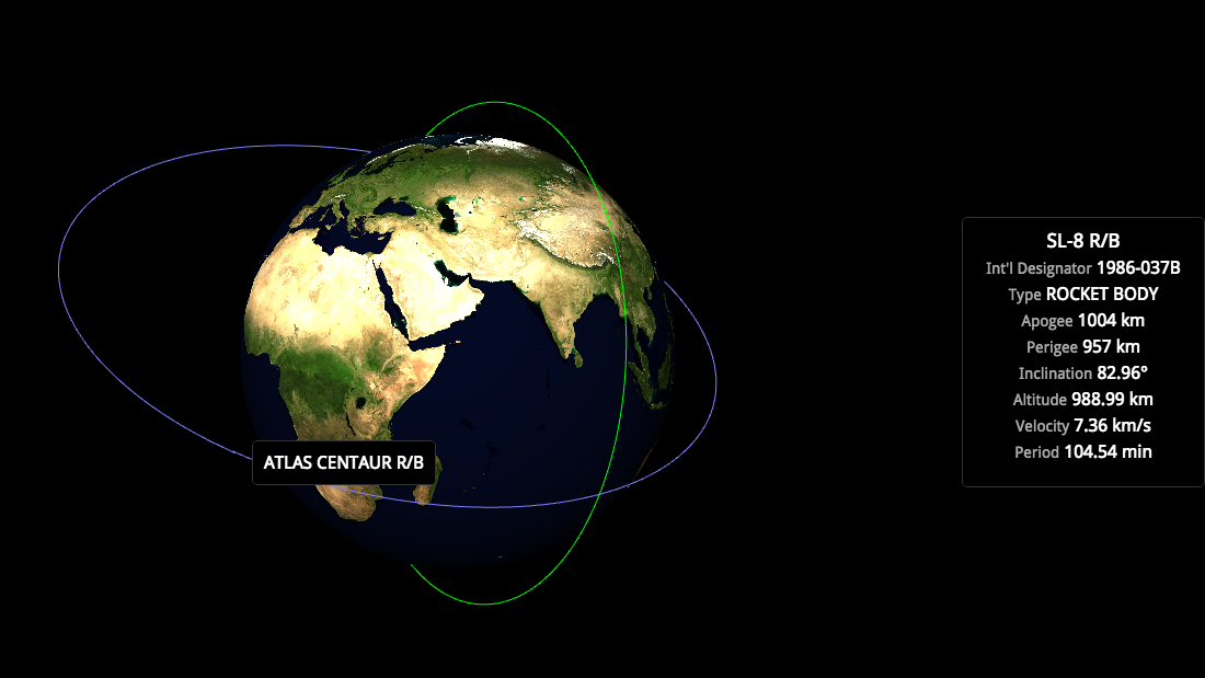 This interactive map shows everything floating in Earth's orbit TechRadar
