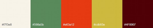 The 1960s palette manages to be both very dark and yet incredibly vibrant, just like the decade itself