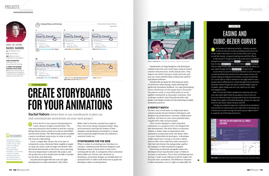 Explore animation concepts with storyboards