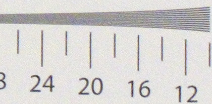 Cropped resolution iso 1600