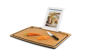 Chef Sleeve Cutting Board with iPad Stand