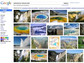 Google Images - a whole new look