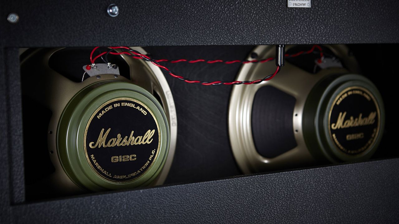 The 1962 combo uses Celestion's excellent G12 Greenback