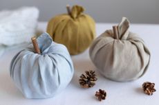 cloth pumpkins