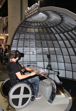 X-Men Oculus Rift demo at Comic-Con 2014