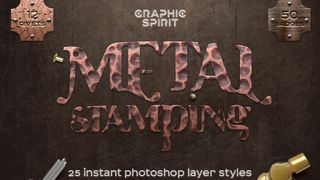 Best graphic design tools for May: metal stamping styles