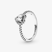 Elevated Heart Ring Now £48 Was £60 