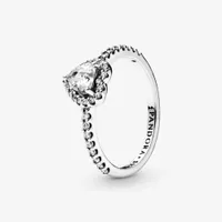 Elevated Heart Ring Now £48 Was £60 