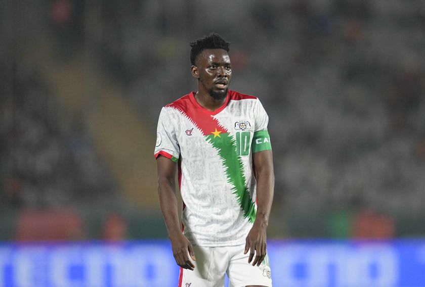 Burkina Faso captain Bertrand Traore