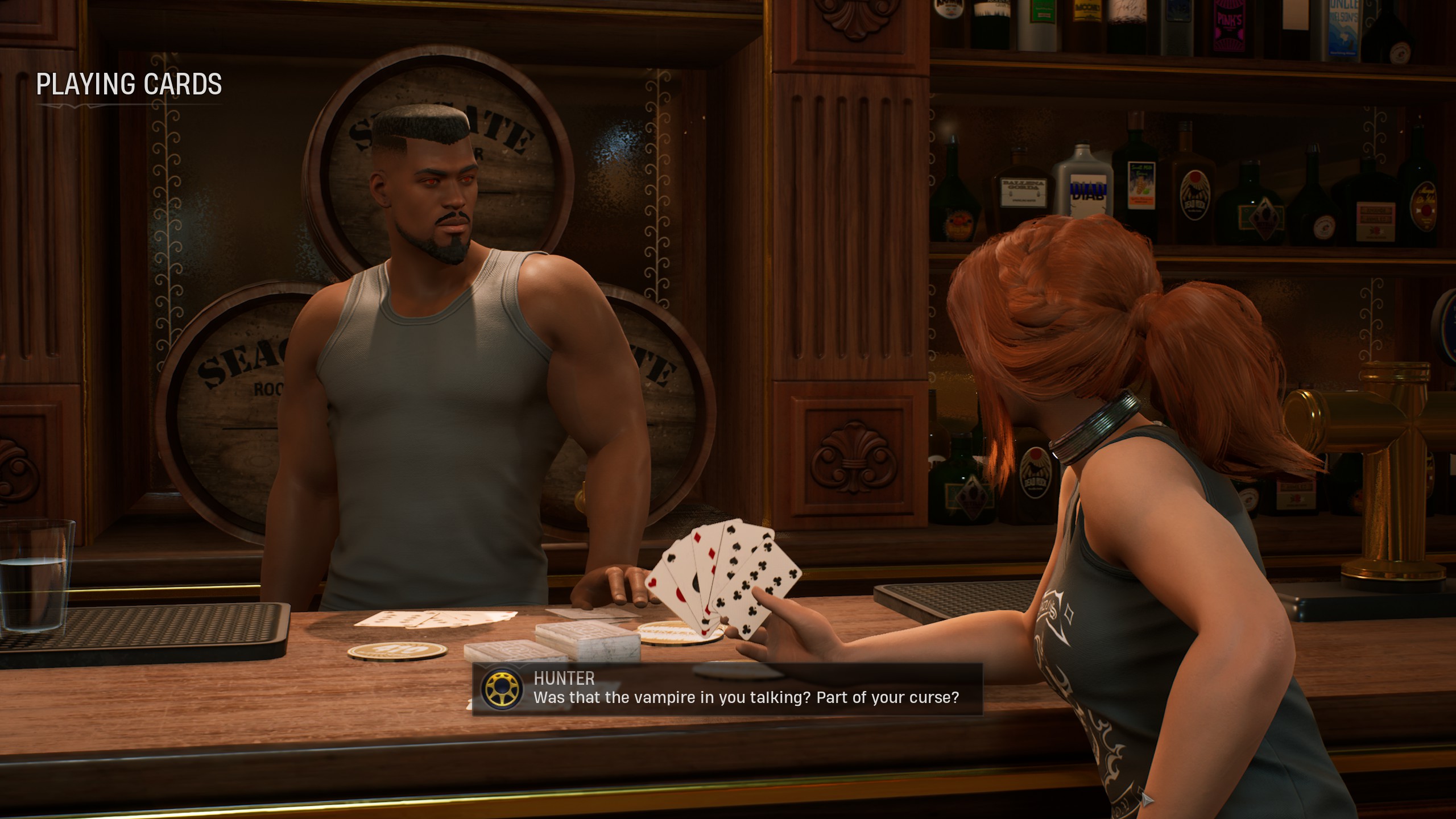 The Hunter and Blade playing cards.