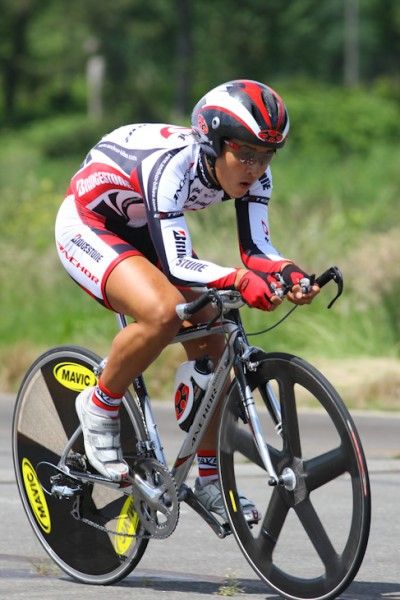 Yoshiaki Shimada (Team Bridgestone Anchor) records the best U23 time.