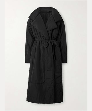 Belted Padded Shell Coat